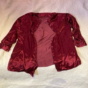 velvet cardigan